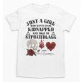 Dark Romance Smutt Book Merch Just A Good Girl STFUATTDLAGG Unisex T-Shirt