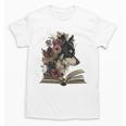 Dog Book Flower Unisex T-Shirt Dog Book Flower Unisex T-Shirt