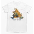 Dog Cooking The Books Unisex T-Shirt