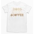 Dogs Books & Coffee Unisex T-Shirt