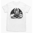 Dragon Reading Book Bookworm Books Dragon Learning Unisex T-Shirt