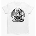 Dragon Reading Book Bookworm Books Dragon Lover Learning Unisex T-Shirt