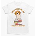 Easily Distracted By Beagles And Books Beagle Dog Unisex T-Shirt Easily Distracted By Beagles And Books Beagle Dog Unisex T-Shirt