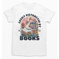 Easily Distracted By Books Read Goose Lover Bookworm Reading Unisex T-Shirt Easily Distracted By Books Read Goose Lover Bookworm Reading Unisex T-Shirt