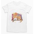 Easily Distracted By Cats And Books Cute Cat Sleeping Girls Unisex T-Shirt Easily Distracted By Cats And Books Cute Cat Sleeping Girls Unisex T-Shirt