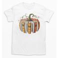 Fall Book Pumpkin Fall Librarians Bookworm Teachers Students Unisex T-Shirt