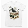 Fantasy Drama Tragedy Cat Book Lover Reading Humor Unisex T-Shirt
