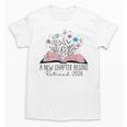 Floral Book A New Chapter Begins Retired 2026 Retirement Unisex T-Shirt Floral Book A New Chapter Begins Retired 2026 Retirement Unisex T-Shirt