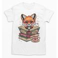 Fox Read Books Be Kind Stay Weird Reader Cute Nerd Bookworm Unisex T-Shirt Fox Read Books Be Kind Stay Weird Reader Cute Nerd Bookworm Unisex T-Shirt