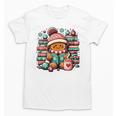 Gingerbread Reading Book Lovers Christmas Bookworm Librarian Premium Unisex T-Shirt Gingerbread Reading Book Lovers Christmas Bookworm Librarian Premium Unisex T-Shirt