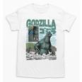 Godzilla Ocean Scene Comic Book Illustration Movie Monster Unisex T-Shirt