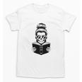 Good Girls Read Bad Books Skeleton Unisex T-Shirt
