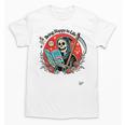 Grim Reaper Reads a Book Unisex T-Shirt