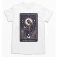 High Priestess Tarot Art Celestial Mystic Book Lover Unisex T-Shirt