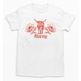 Horny Bull Romance Reader Shirt Spicy Books Bull Pun Unisex T-Shirt