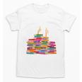 I'm Fine Reading Books Reader Book Lover Librarian Unisex T-Shirt