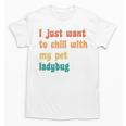 Introvert Pet Ladybug Mom Unisex T-Shirt