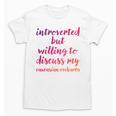 Introverted Willing To Discuss Caucasian Ovcharka Introvert Unisex T-Shirt Introverted Willing To Discuss Caucasian Ovcharka Introvert Unisex T-Shirt