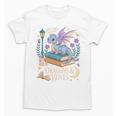 Just a Girl Who Loves Dragons & Books Reader Fantasy Fun Premium Tri-Blend Unisex T-Shirt