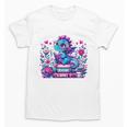 Just A Girl Who Loves Dragons And Books Cute Dragon Reading Premium Tri-Blend Unisex T-Shirt Just A Girl Who Loves Dragons And Books Cute Dragon Reading Premium Tri-Blend Unisex T-Shirt