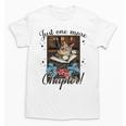 Just One More Chapter Cat Reading Books Coffee Lovers Premium Tri-Blend Unisex T-Shirt