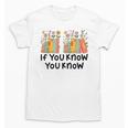 If You Know You Know 6 7 Reading Books Merry Christmas Unisex T-Shirt