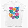 Librarian Shirt Valentines Book Worm Reading Tshirt Premium Tri-Blend Unisex T-Shirt