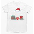 Library Crew Book Lovers Librarian Xmas Holiday Christmas Unisex T-Shirt