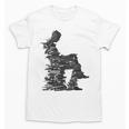 Men Pixel Art Geometric Book Human Drawing Graphic Men Unisex T-Shirt