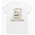 Minimalist Book Lover Pun Humor For Bookworms Librarians Art Premium Tri-Blend Unisex T-Shirt