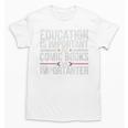 Who Needs Education Comic Books Are Importanter Premium Tri-Blend Unisex T-Shirt