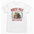 North Pole Book Club Hot Cocoa Bookworm Christmas Xmas Unisex T-Shirt
