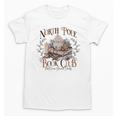 North Pole Book-Club Hot Cocoa Served Daily Christmas Book Unisex T-Shirt North Pole Book-Club Hot Cocoa Served Daily Christmas Book Unisex T-Shirt