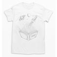 Novelty Universe Books Galaxy Adventure Drawing Women Men Unisex T-Shirt Novelty Universe Books Galaxy Adventure Drawing Women Men Unisex T-Shirt