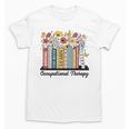 Occupational Therapy Wildflower Book OT Therapist Assistant Unisex T-Shirt Occupational Therapy Wildflower Book OT Therapist Assistant Unisex T-Shirt