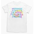 Pickleball Saying Introvert Pickleball Game Partner Unisex T-Shirt Pickleball Saying Introvert Pickleball Game Partner Unisex T-Shirt
