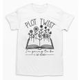 Plot Twist I'm Going To Be A Big Brothers Literary Book Boys Unisex T-Shirt Plot Twist I'm Going To Be A Big Brothers Literary Book Boys Unisex T-Shirt