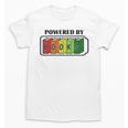 Powered By Books Bookworm Librarian Reading Unisex T-Shirt