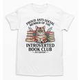 Proud Introverted Book Club Anti Social Reader Pet Cat Unisex T-Shirt