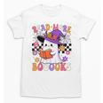 Read More Books Ghost Reading Book Teacher Halloween Unisex T-Shirt Read More Books Ghost Reading Book Teacher Halloween Unisex T-Shirt