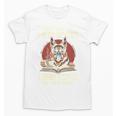 i Read Books And i Know Things German Shepherd Coffee Books Unisex T-Shirt