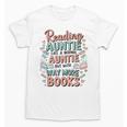 Reading Auntie Book Lover For Bookworm Aunt Unisex T-Shirt