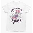 Reading Is My Favorite Sport Saying Cat And Book Lover Unisex T-Shirt Reading Is My Favorite Sport Saying Cat And Book Lover Unisex T-Shirt