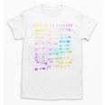 Return To Library Card Book Due Date Bookish Rainbow Reading Unisex T-Shirt