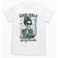 Romance Reader Good Girls Read Spicy Books Halloween Costume Unisex T-Shirt Romance Reader Good Girls Read Spicy Books Halloween Costume Unisex T-Shirt