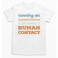 Running On Airbrushing Social Introvert Humor Vintage Unisex T-Shirt