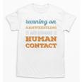 Running On Armwrestling Social Introvert Humor Vintage Unisex T-Shirt