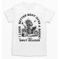 Smut Reader Skeleton Book Lover Dark Humor Art Premium Tri-Blend Unisex T-Shirt Smut Reader Skeleton Book Lover Dark Humor Art Premium Tri-Blend Unisex T-Shirt