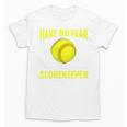 Softball Scorekeeper For a Score Book Keeper Premium Tri-Blend Unisex T-Shirt Softball Scorekeeper For a Score Book Keeper Premium Tri-Blend Unisex T-Shirt