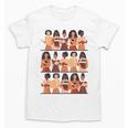 History Month Educated Black Women Girls Reading Books Unisex T-Shirt